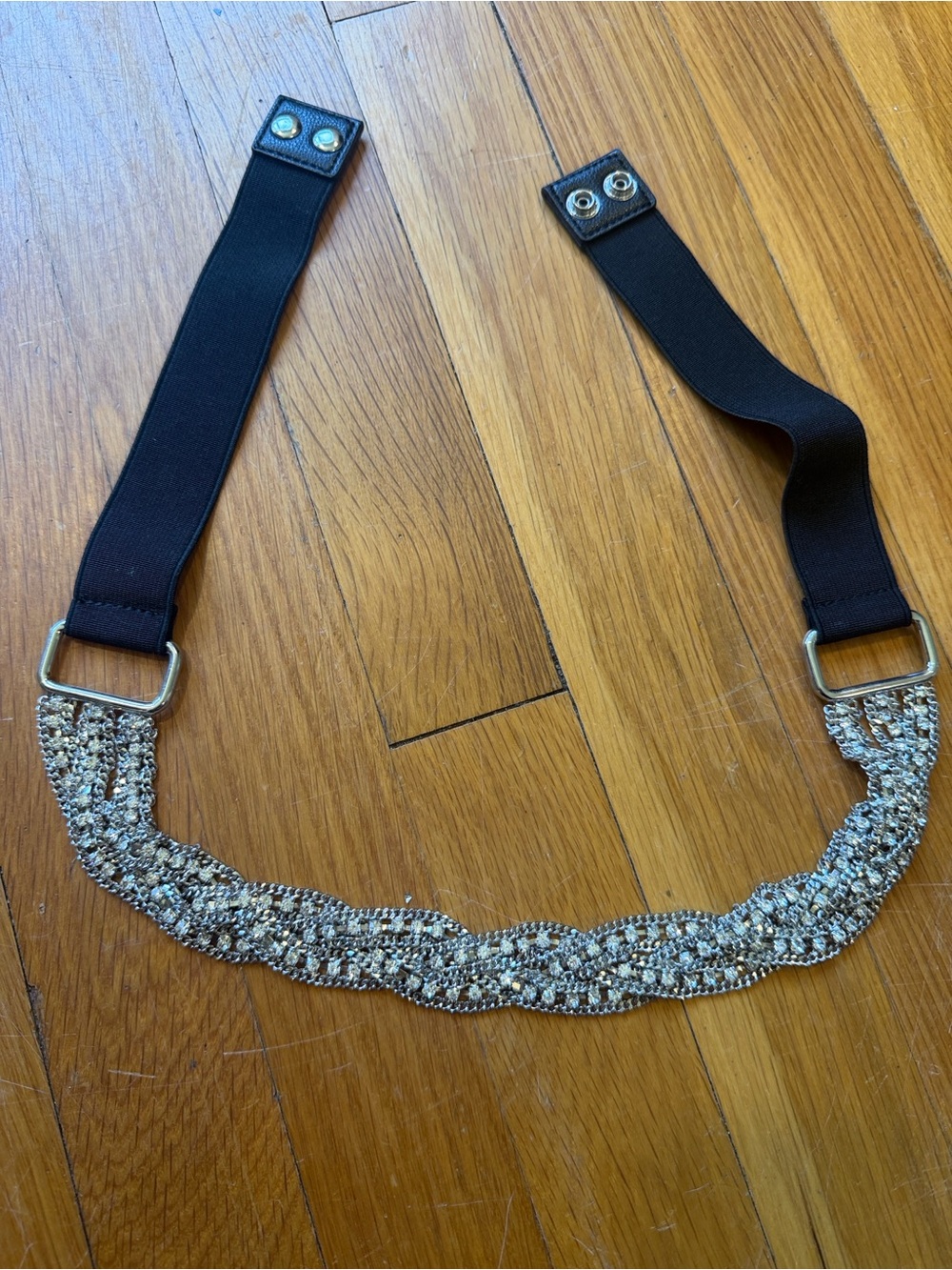 Express embellished belt stretch